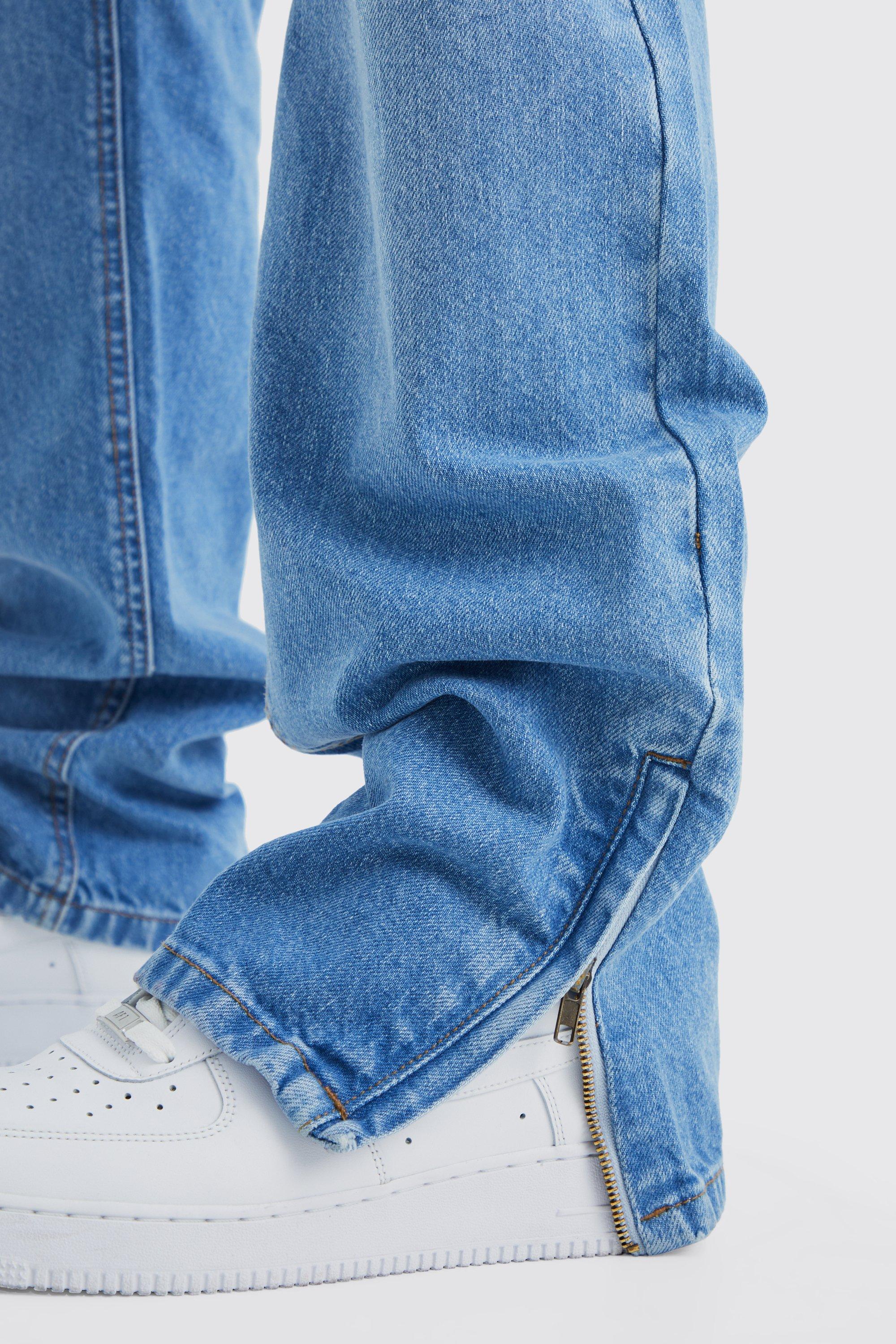 Mens store hemmed jeans